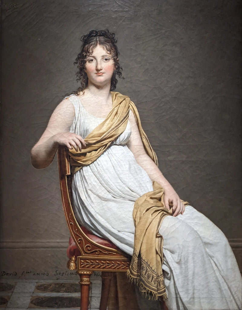 Portrait of Madame de Verninac - Jacques-Louis David