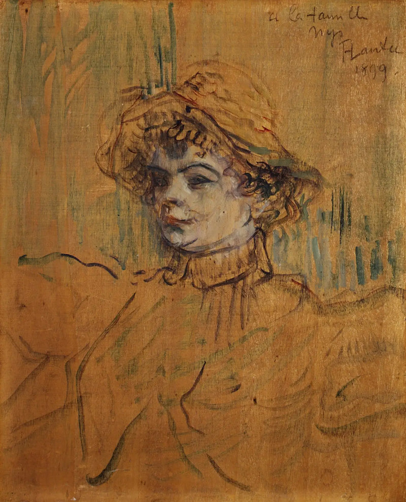 Miss Nys - Henri de Toulouse-Lautrec