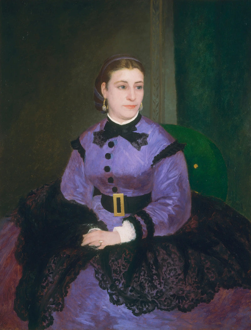Mademoiselle Sicot - Pierre-Auguste Renoir