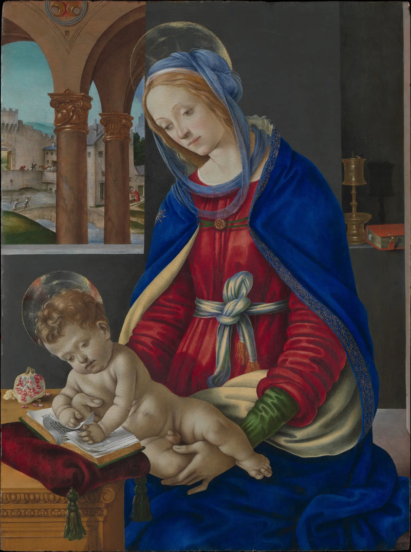 Virgin and Child - Filippino Lippi