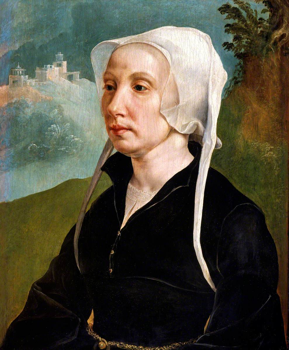 Portrait d'une femme - Maarten van Heemskerck