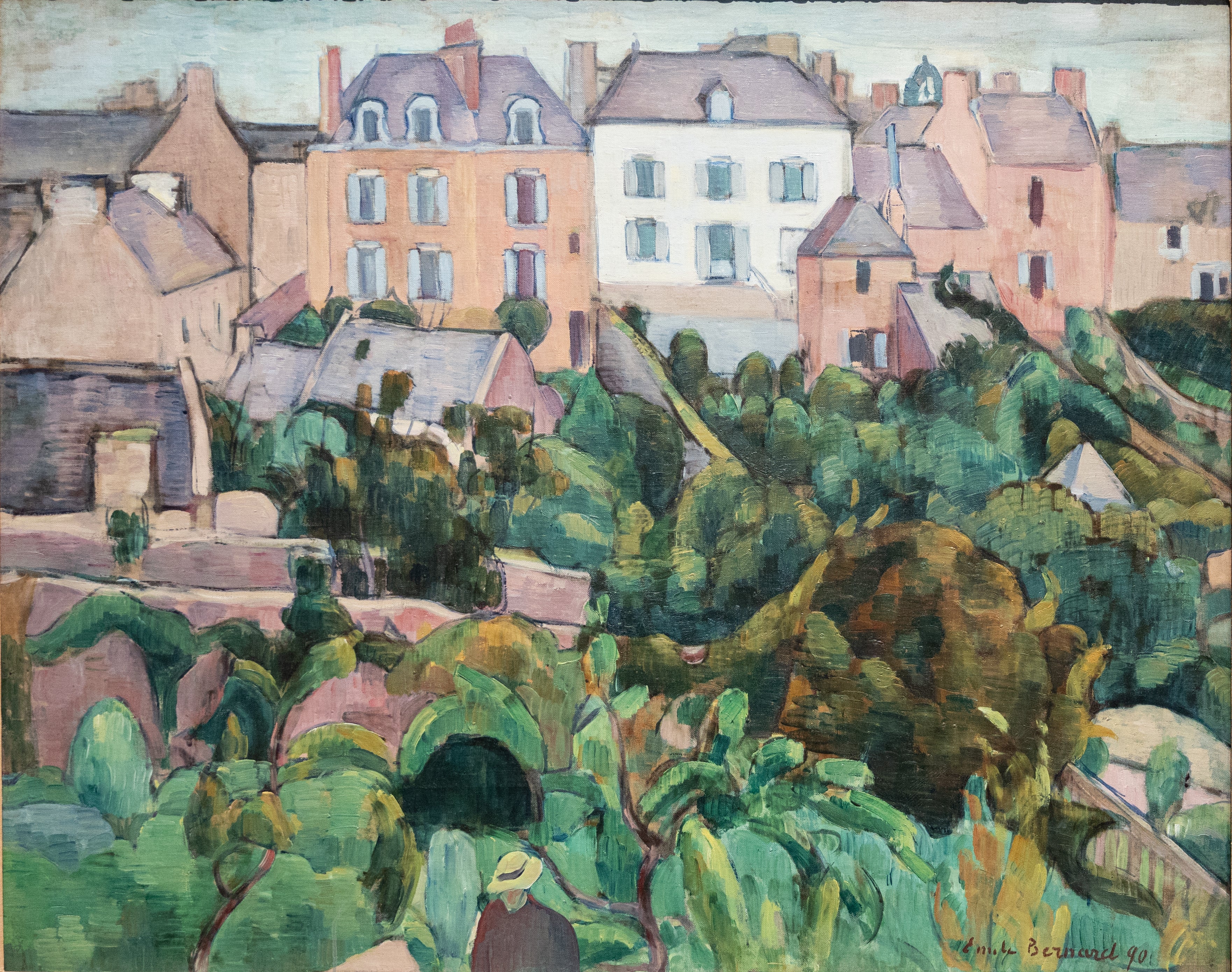 Maisons à Pont-Aven - Émile Bernard