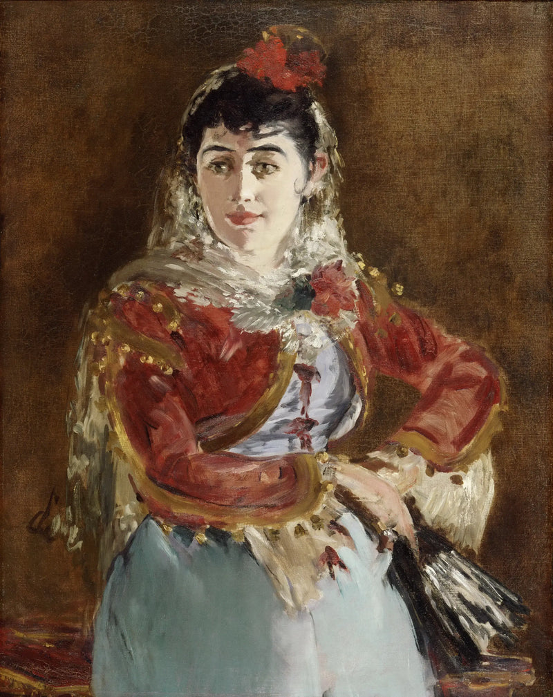 Portrait of Émilie Ambre as Carmen - Édouard Manet