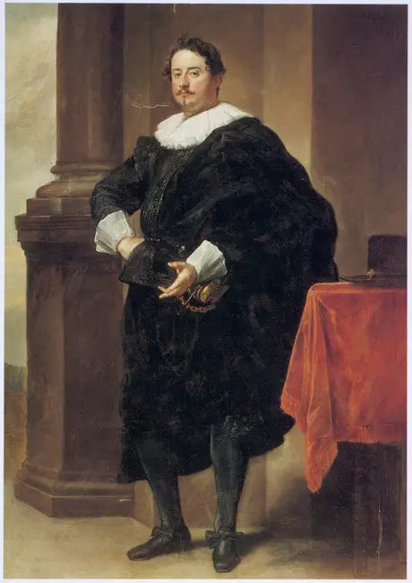 Portrait d’un homme inconnu vers 1626-1632 - Antoine van Dyck - Alpha Reproduction