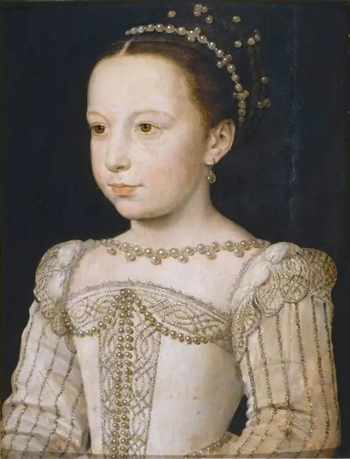 Marguerite de France (1553-1615), future Queen of Navarre - François Clouet
