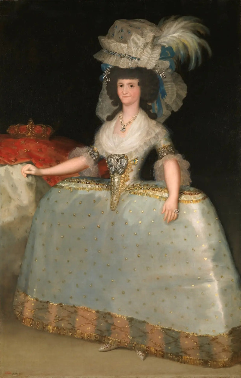 Portrait of Marie-Louise of Parma - Francisco de Goya