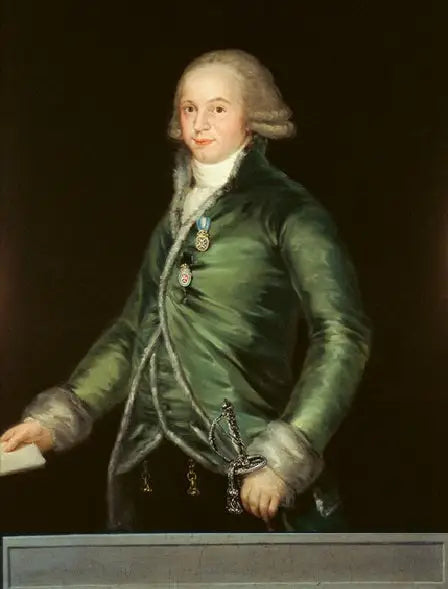 Portrait of Mariano Luis de Urquijo - Francisco de Goya