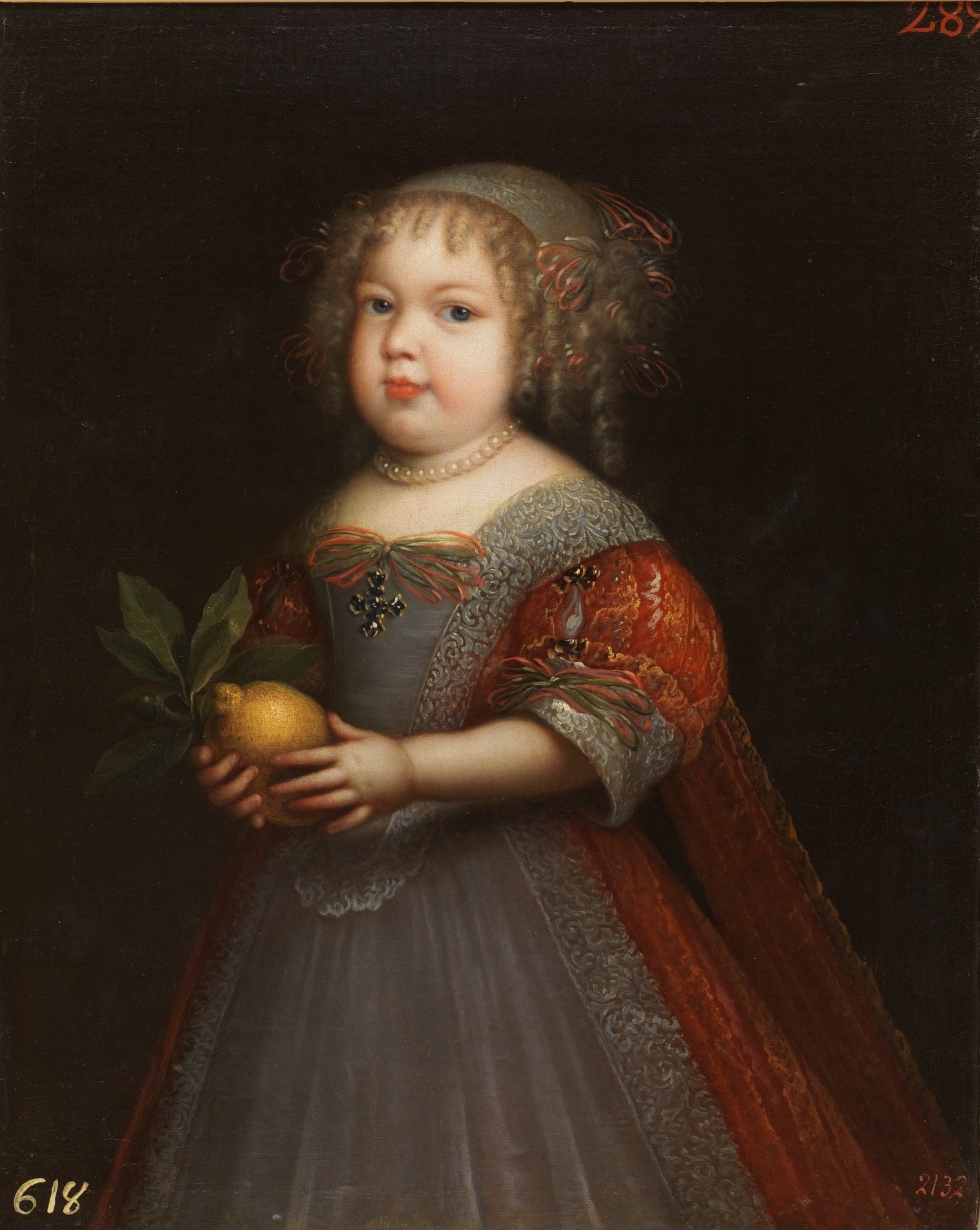 Portrait de la princesse Marie-Thérèse de France (1667-1672) - Jean Nocret