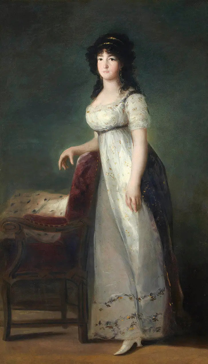 Portrait of the Marchioness of Lazán - Francisco de Goya
