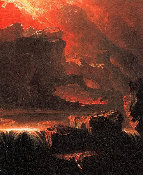 Sadak in Search of the Waters of Oblivion - John Martin