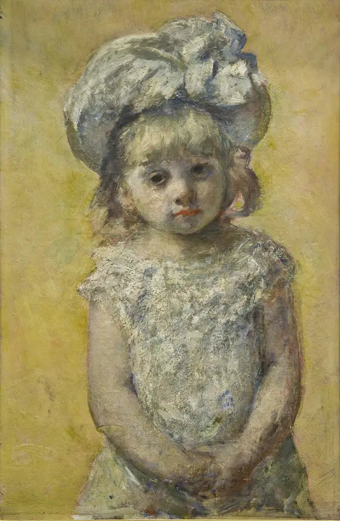 Girl's Portrait - Mary Cassatt