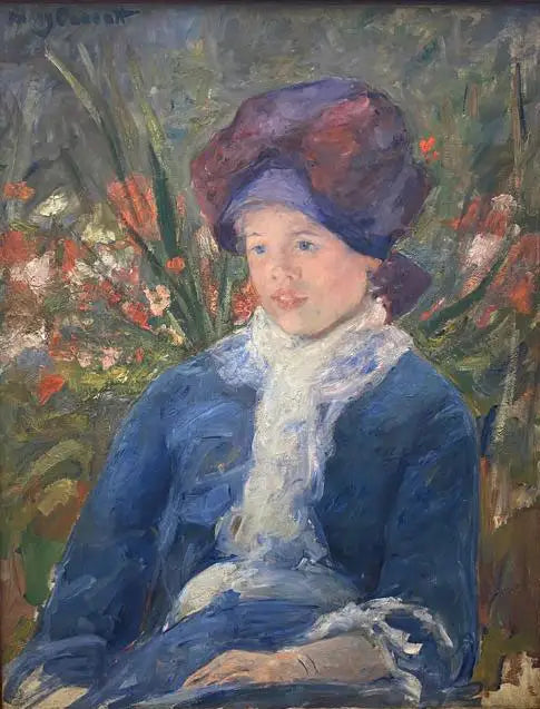 Susan Sitting in a Garden - Mary Cassatt