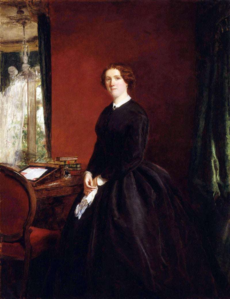 Marie Elizabeth Braddon - William Powell Frith
