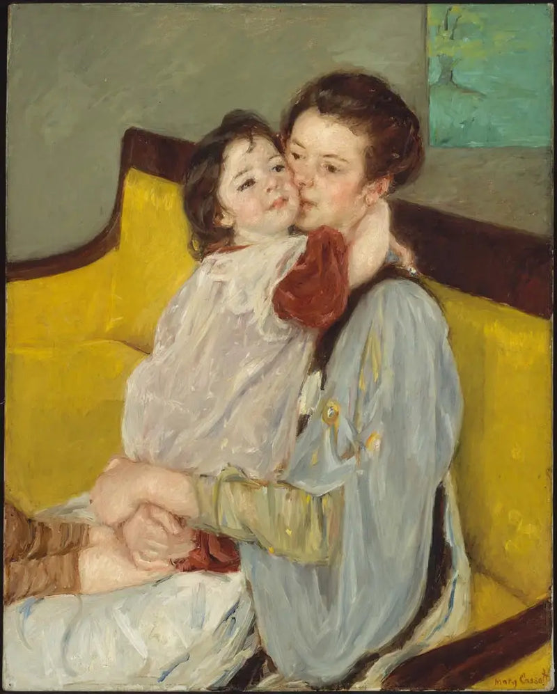 Maternal Caress - Mary Cassatt