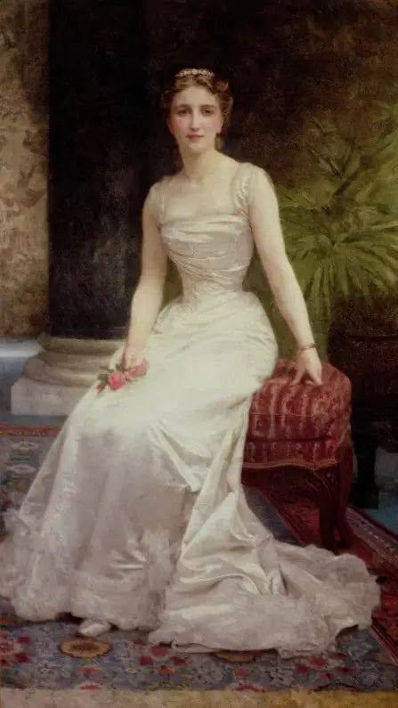 Portrait of Madame Victor Olry Roederer - Bouguereau
