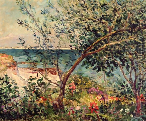 Garden near the sea - Maxime Maufra