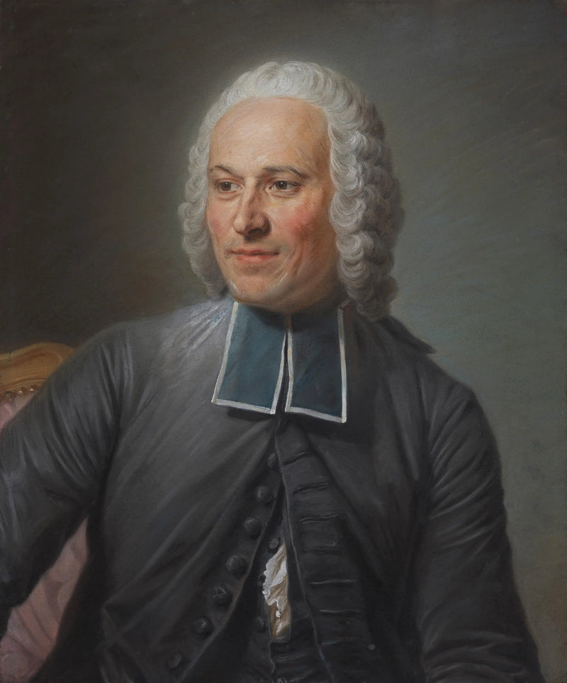 Abbot Nollet - Maurice-Quentin de La Tour