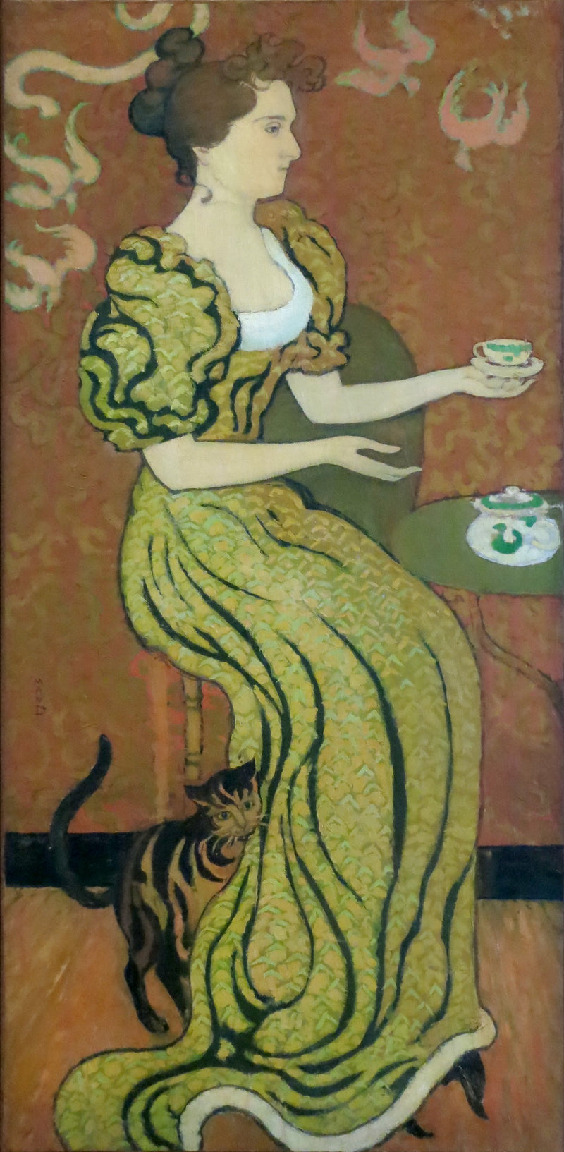 Madame Ranson with the cat - Maurice Denis