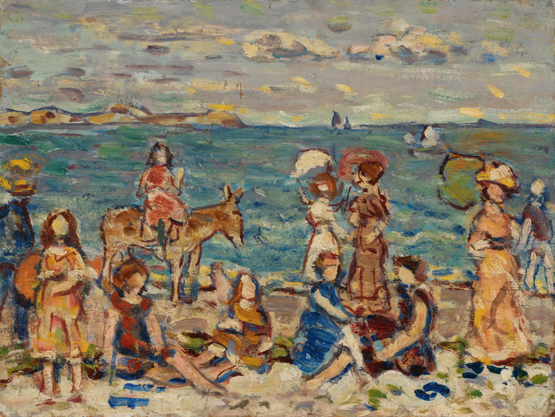 At the Beach - Maurice Prendergast