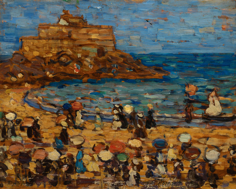 Seascape – Saint-Mâlo - Maurice Prendergast