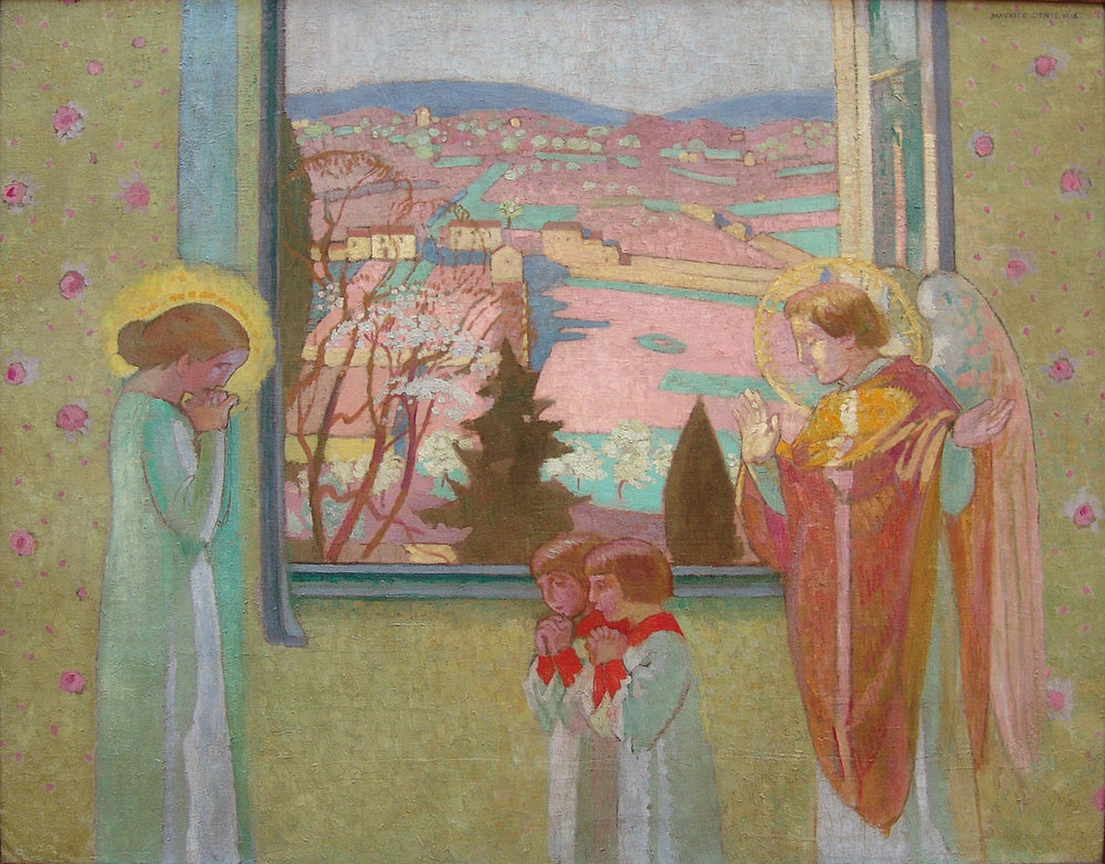Annonciation à la fenêtre du Prieuré - Maurice Denis - Alpha Reproduction