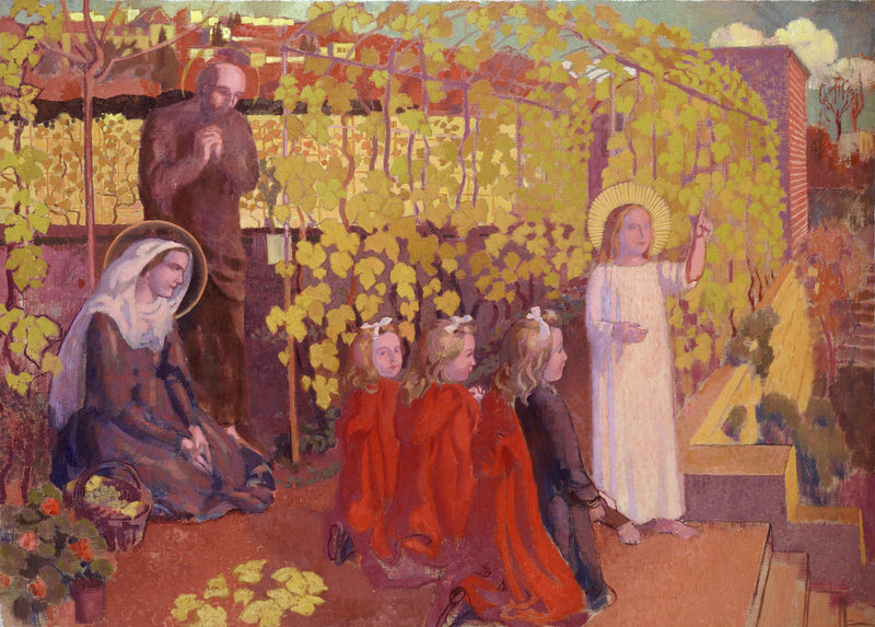 Homage to the Child Jesus - Maurice Denis