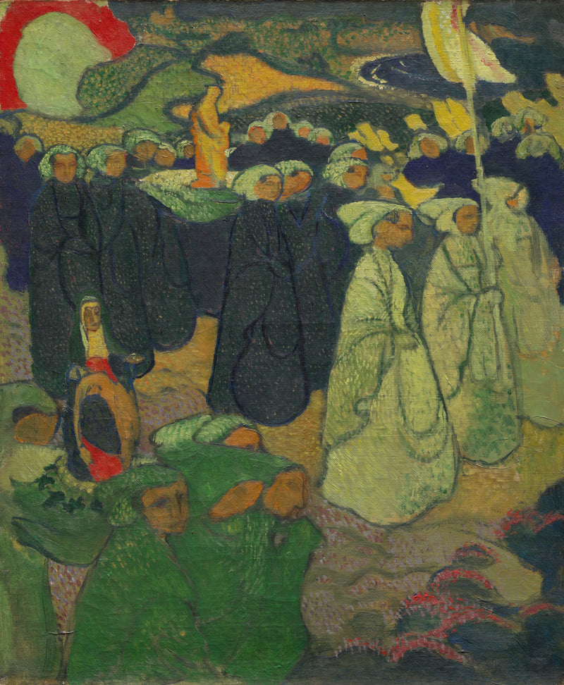 Procession or Pardon at Perros-Guirec - Maurice Denis