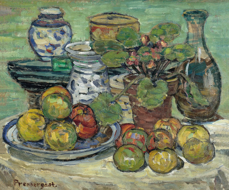 Still Life with Apples - Maurice Prendergast
