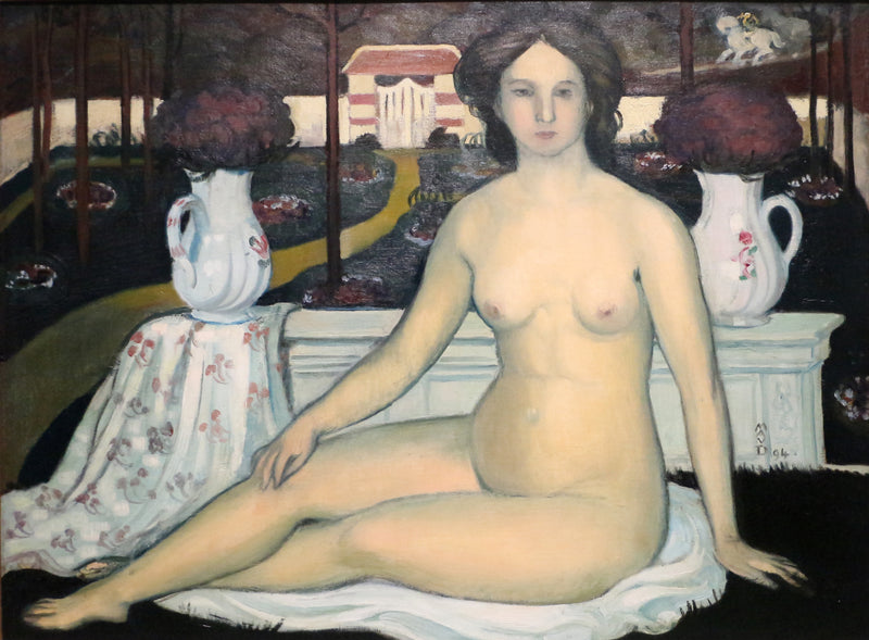 The Lady in the Enclosed Garden - Maurice Denis