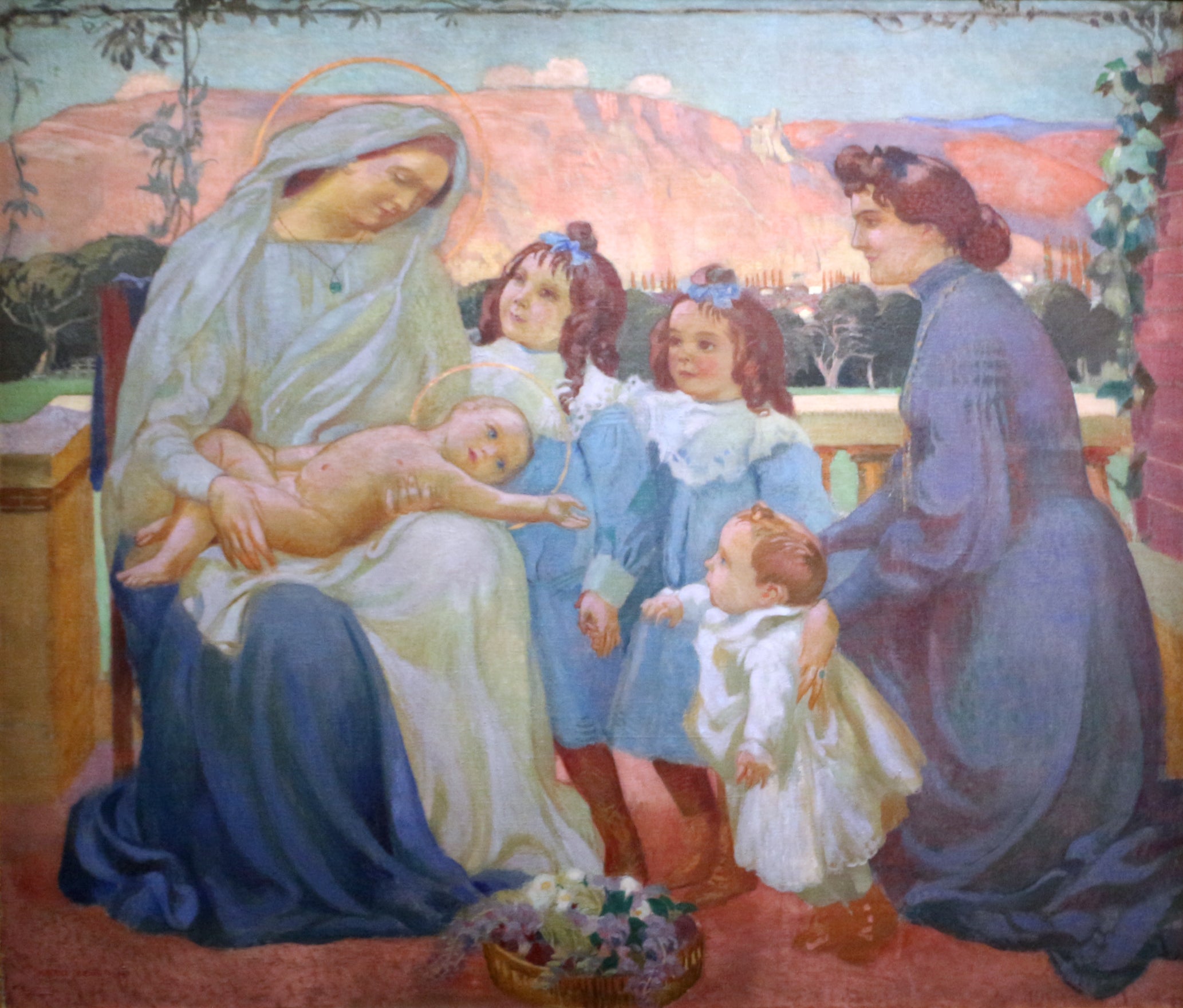 Portrait de Madame de la Laurencie et de ses enfants - Maurice Denis - Alpha Reproduction