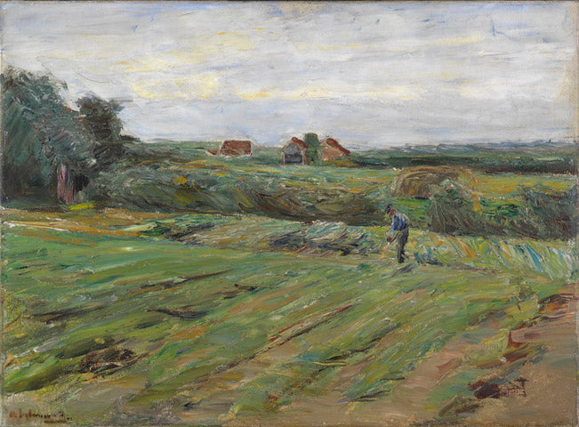 Harvest Field (Erntefeld) - Max Liebermann