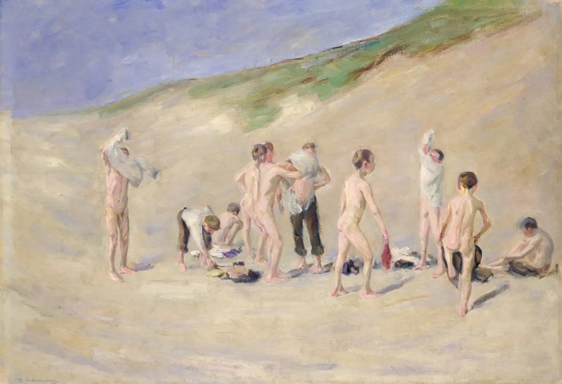 After Baden - Max Liebermann