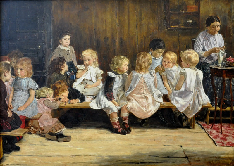 Kindergarten in Amsterdam - Max Liebermann