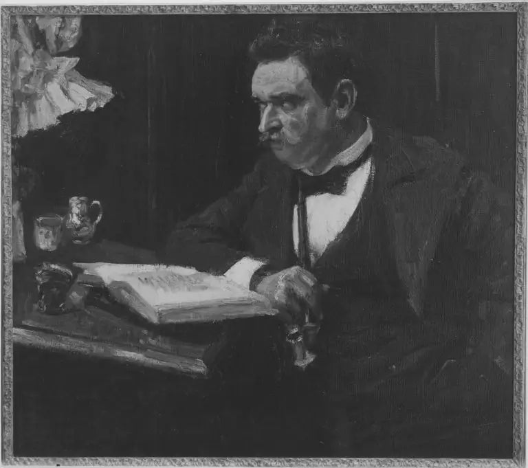 Portrait of the Art historian Karl Voll - Max Slevogt - Alpha Reproduction