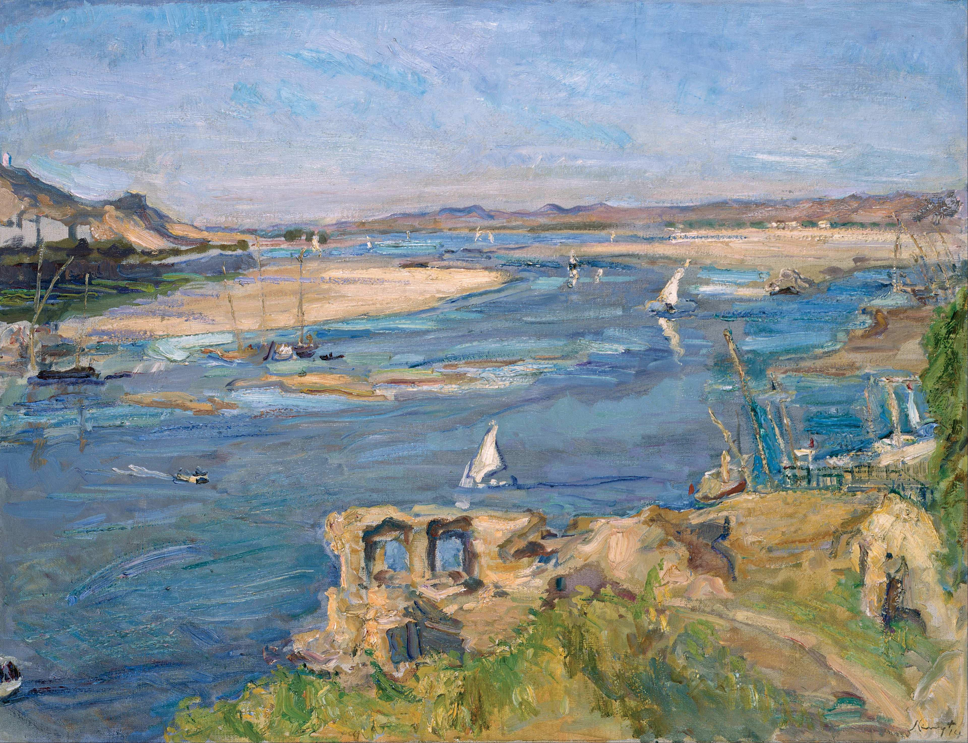 The Nile near Aswan - Max Slevogt