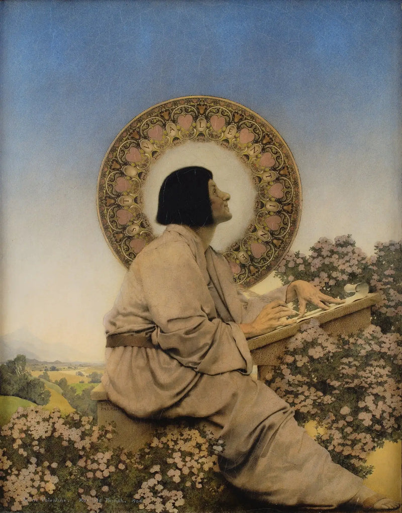 Saint Valentin - Maxfield Parrish