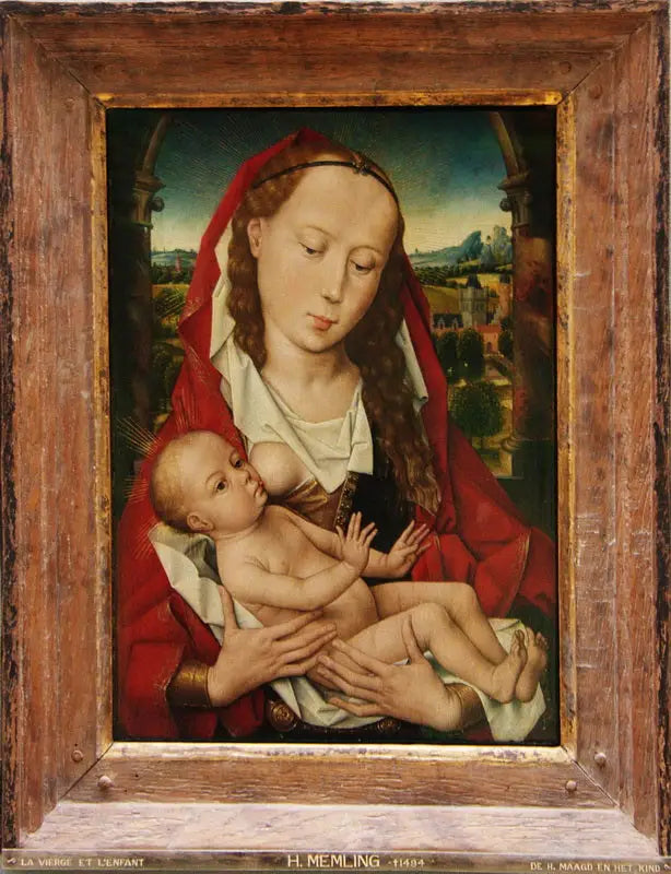 The Virgin and Child - Hans Memling