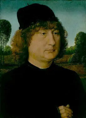 Portrait of a man (MRBAB) - Hans Memling