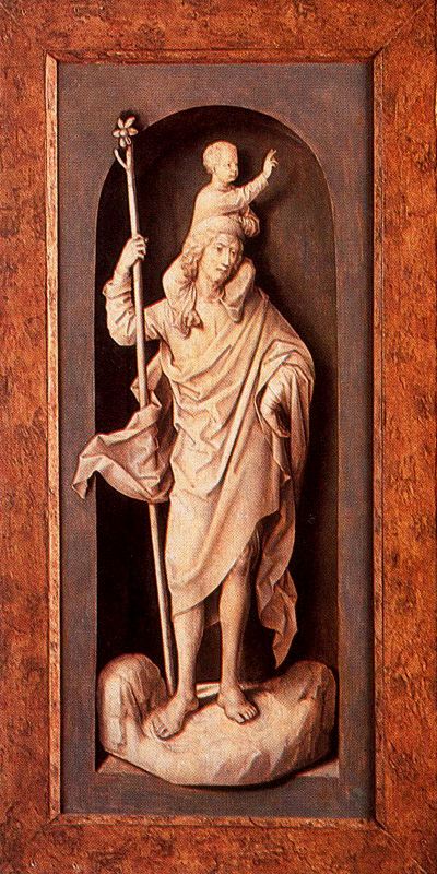Saint Christophe - Hans Memling