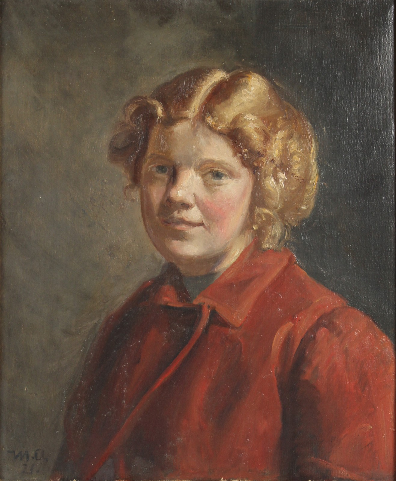 A Fisherwoman. - Michael Peter Ancher