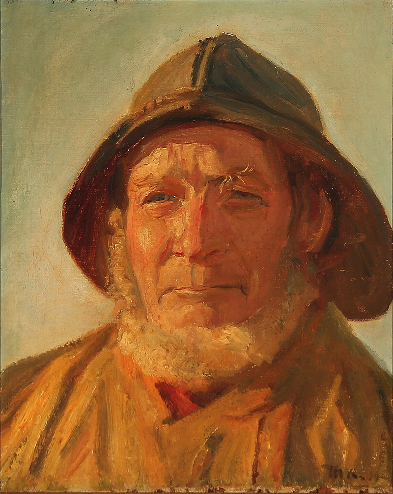 Fisherman in the afternoon sun. - Michael Peter Ancher