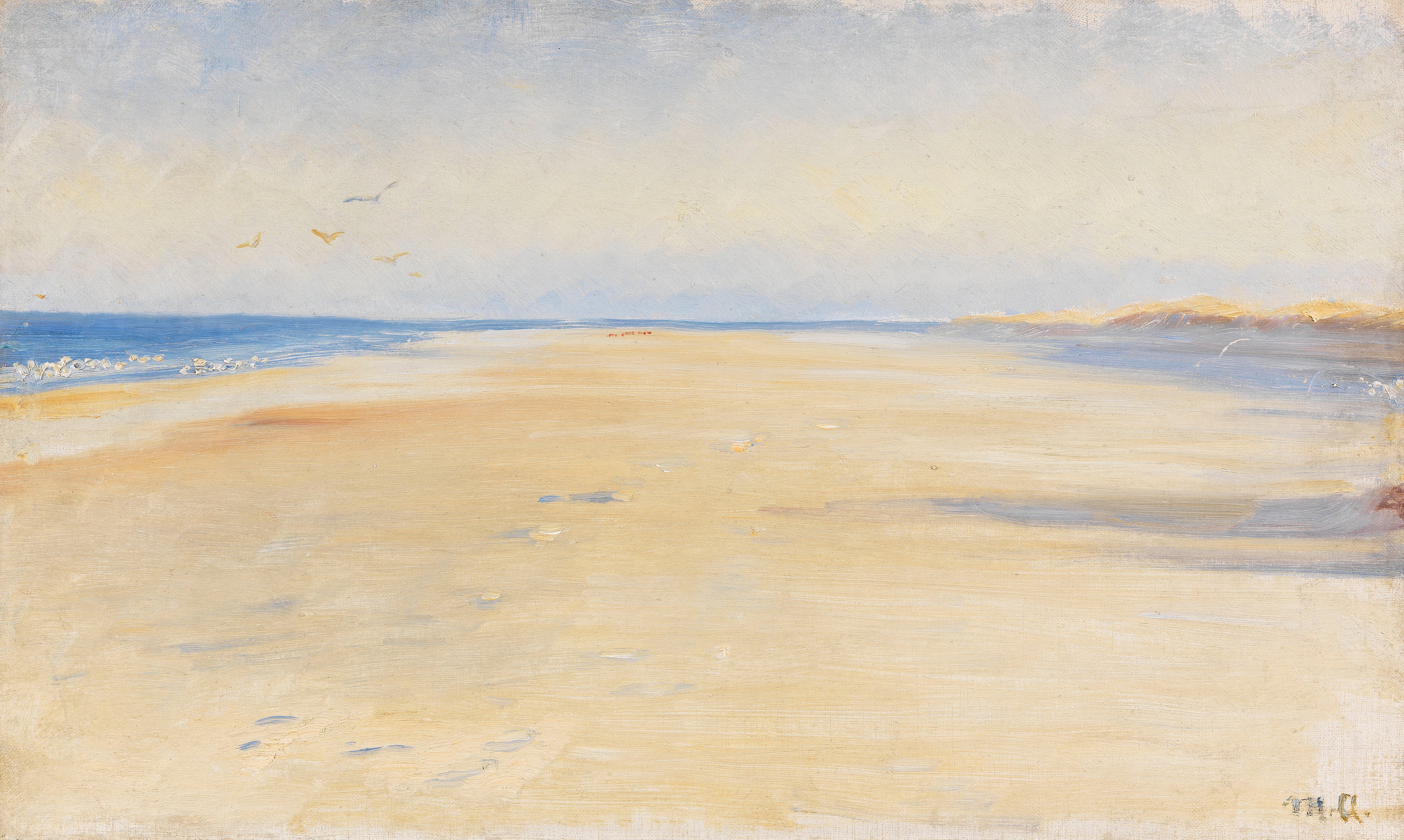 Skagen beach. -Michael Peter Ancher
