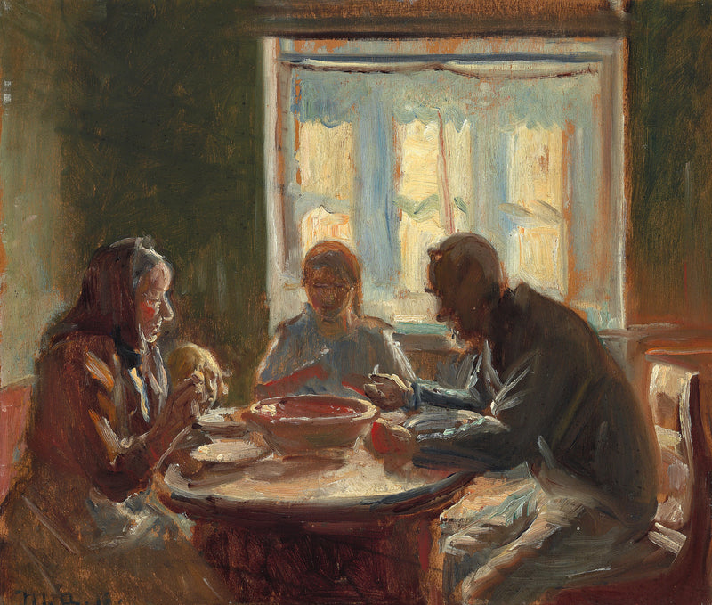 Morning atmosphere. -Michael Peter Ancher