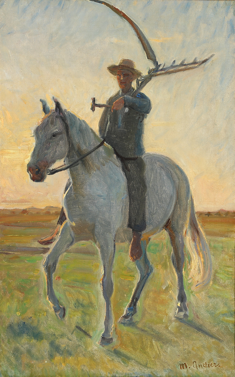Søren “the rider”. -Michael Peter Ancher