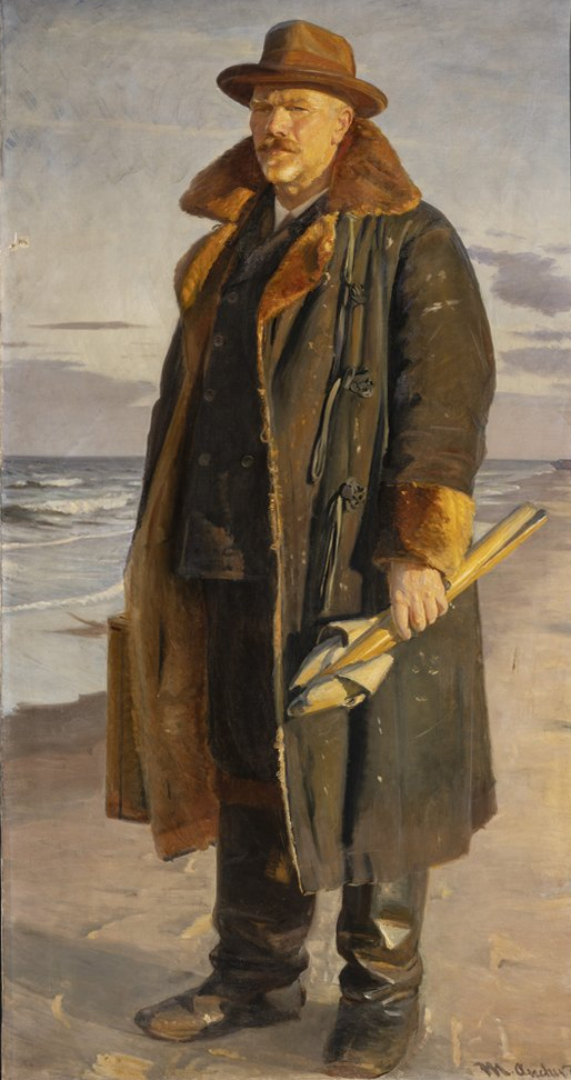 Autoportrait - Michael Peter Ancher - Alpha Reproduction