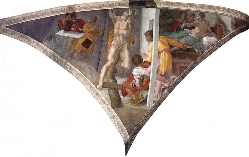 The Punishment of Haman - Michelangelo