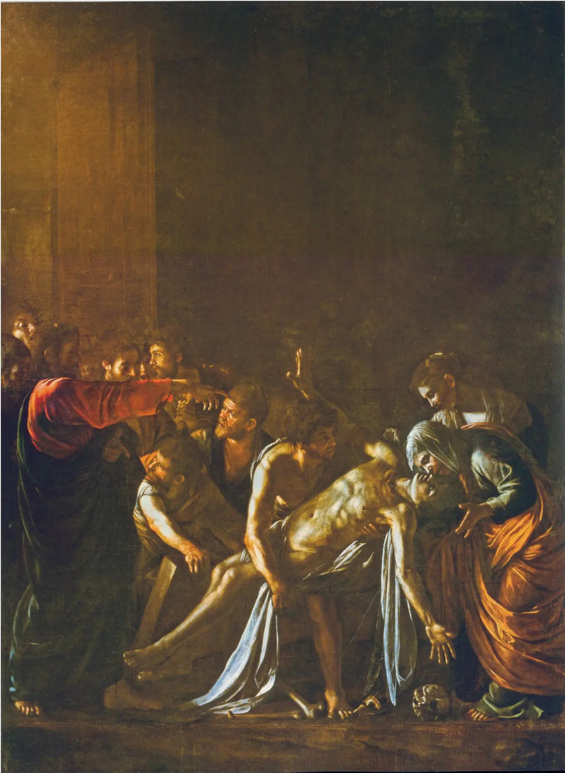 The Resurrection of Lazarus - Caravaggio
