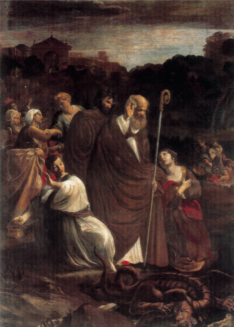 Miracle of Saint Véran - Giovanni Lanfranco