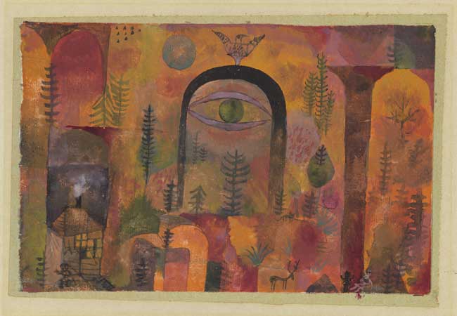 With the Eagle - Paul Klee