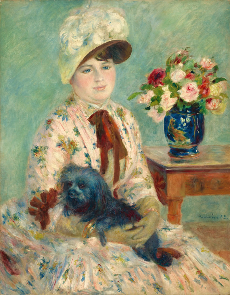 Miss Charlotte Berthier - Pierre-Auguste Renoir